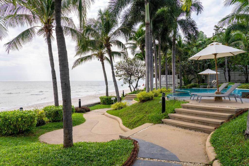 3Fbeachfront 2Br Huahin Luxurybyน้องมังคุดsp532 Daire Dış mekan fotoğraf